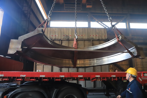 硬核大型鑄鋼件隔板套，盡在騰飛鑄鋼